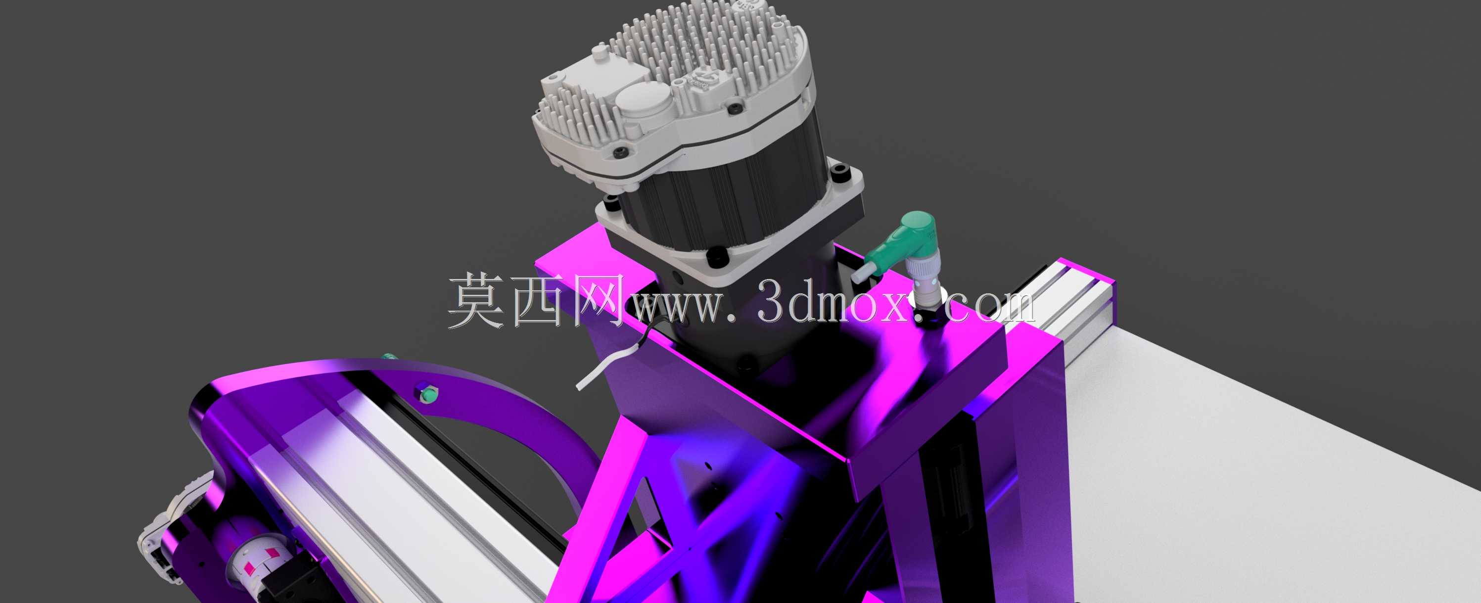 带ATC主轴和10刀具气动刀架的大型定制数控机床