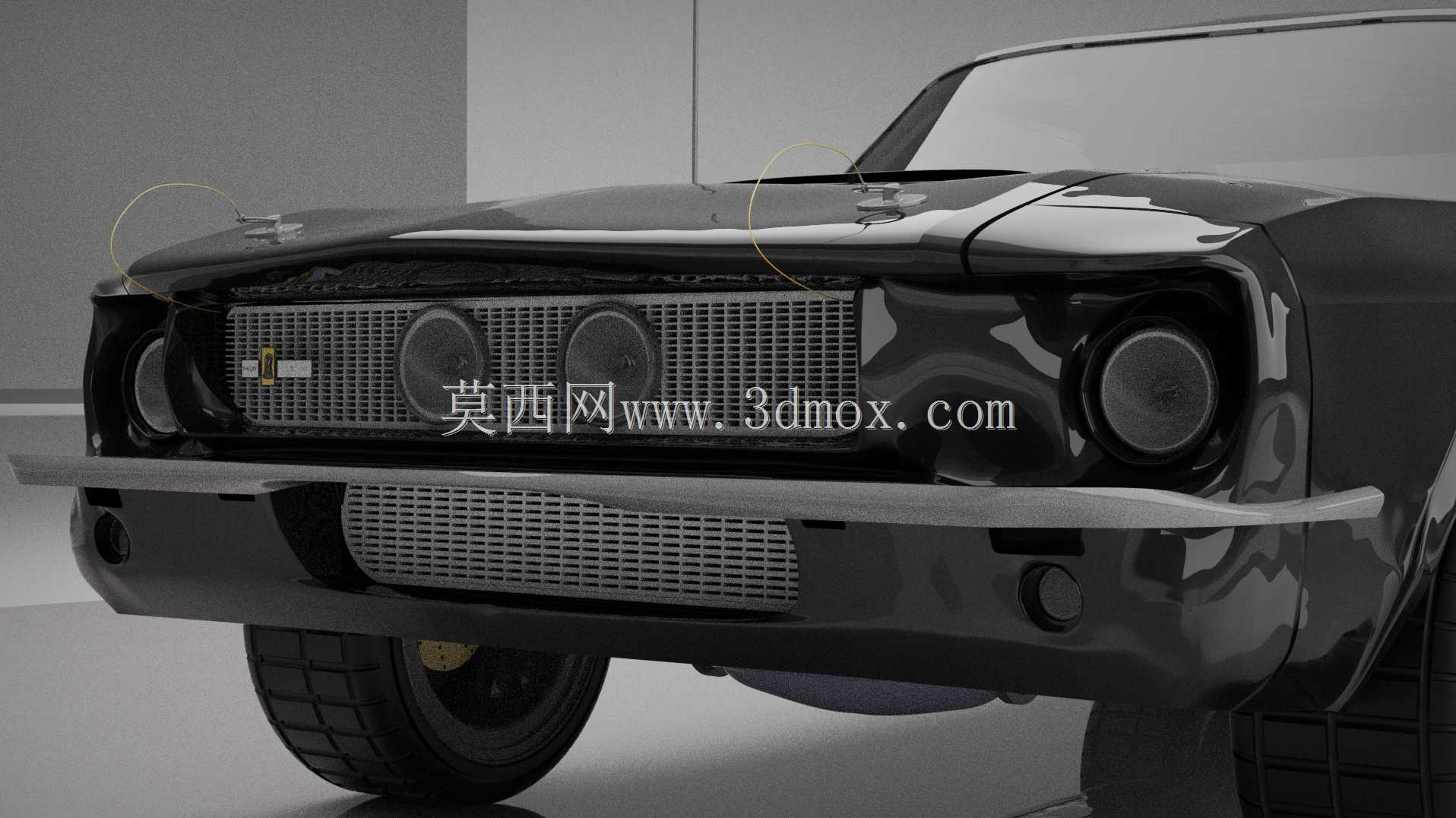 福特野马gt 500谢尔比1967