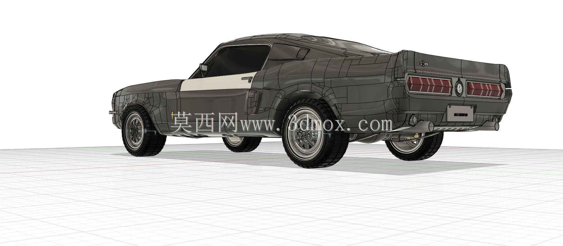 福特野马gt 500谢尔比1967
