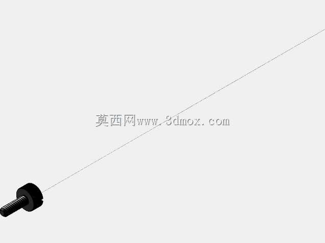 开槽滚花指形螺钉