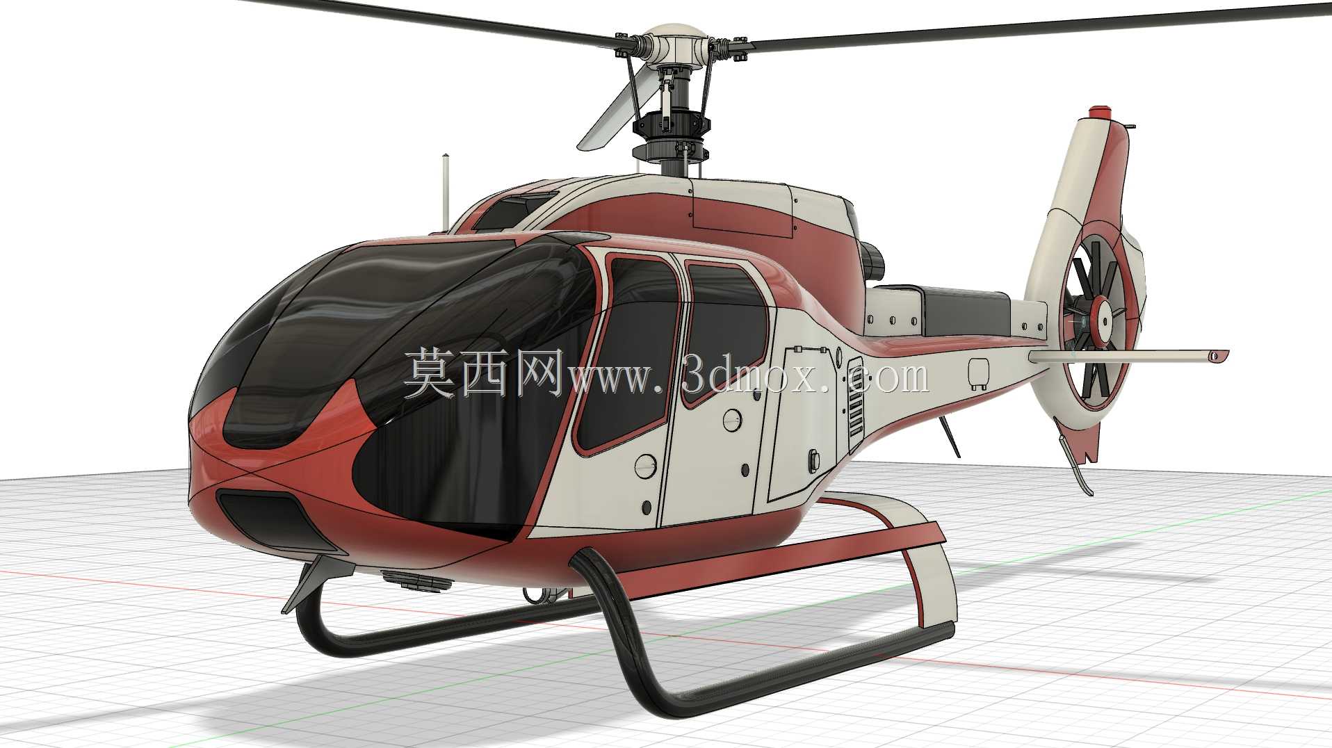helico基于空中客车H130+基本内饰