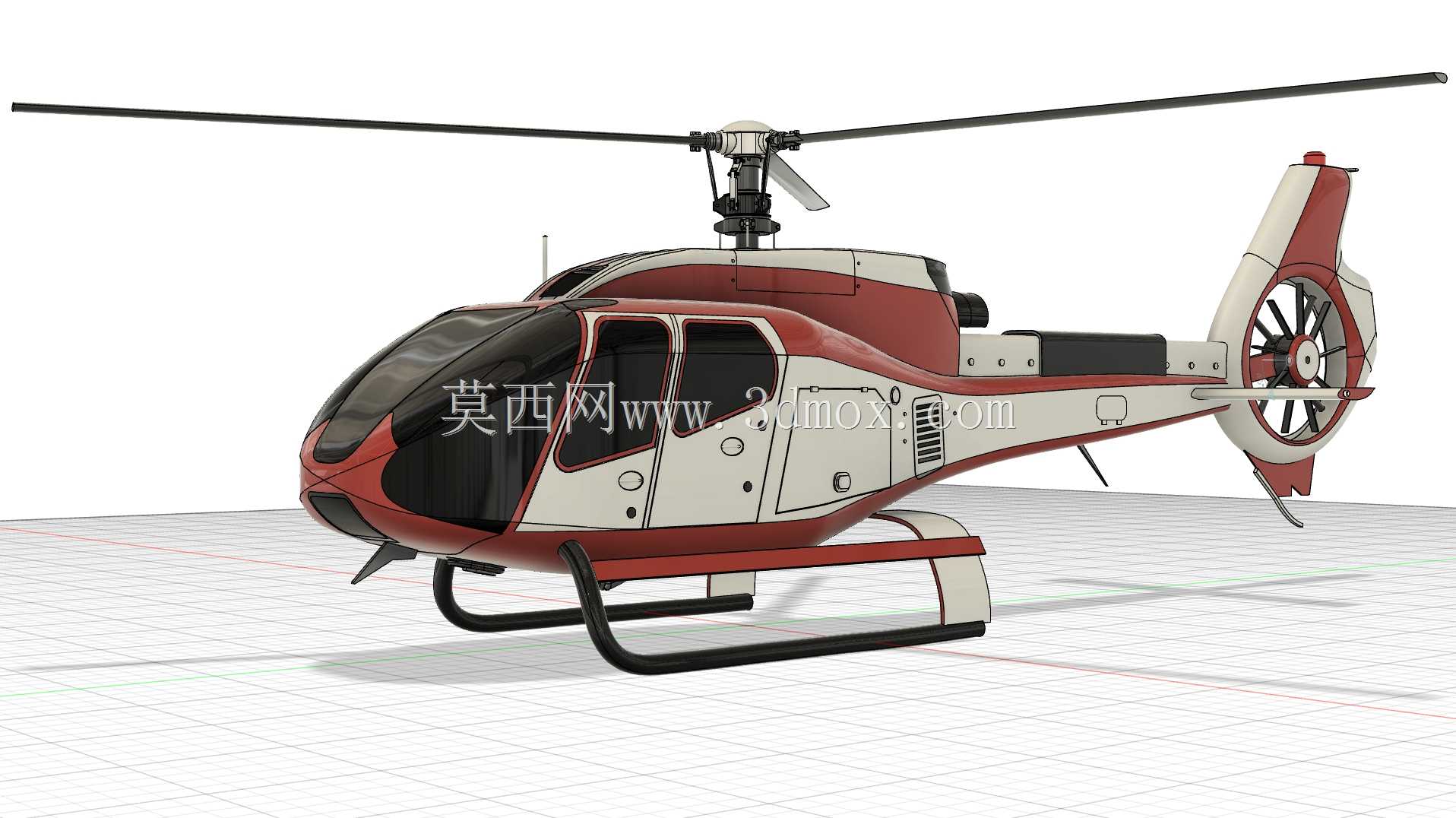 helico基于空中客车H130+基本内饰