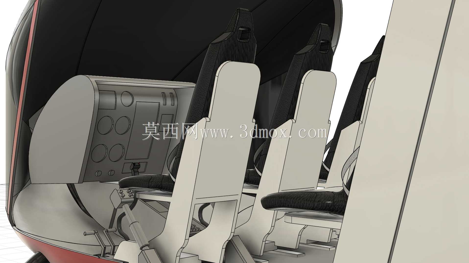 helico基于空中客车H130+基本内饰