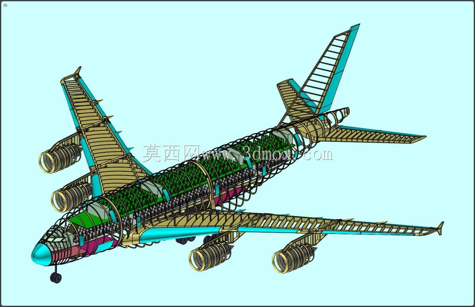 A380���޶��棩�ͻ�ʵ��װ��ģ��