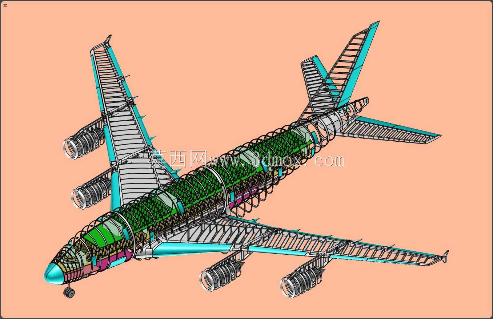A380���޶��棩�ͻ�ʵ��װ��ģ��