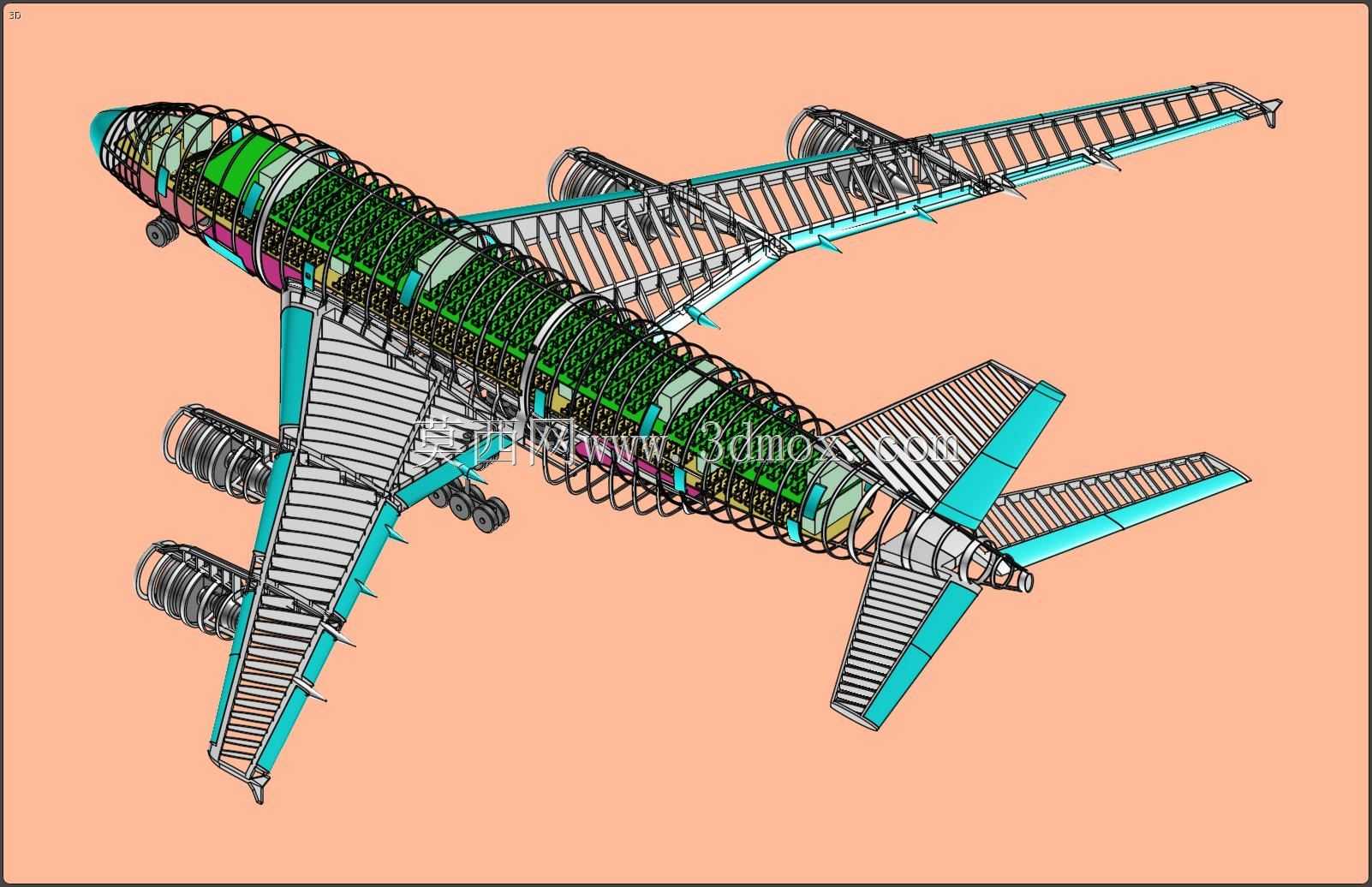 A380���޶��棩�ͻ�ʵ��װ��ģ��