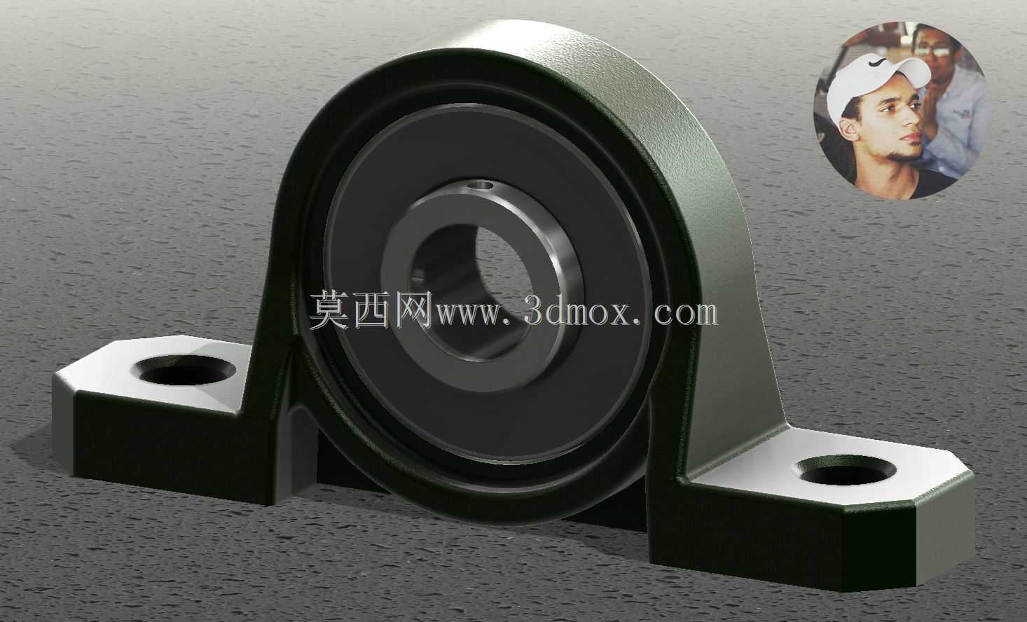 KP08 SUPPORT PILLOW BLOCK轴承,适用于3D打印机和CNC的T8导螺杆