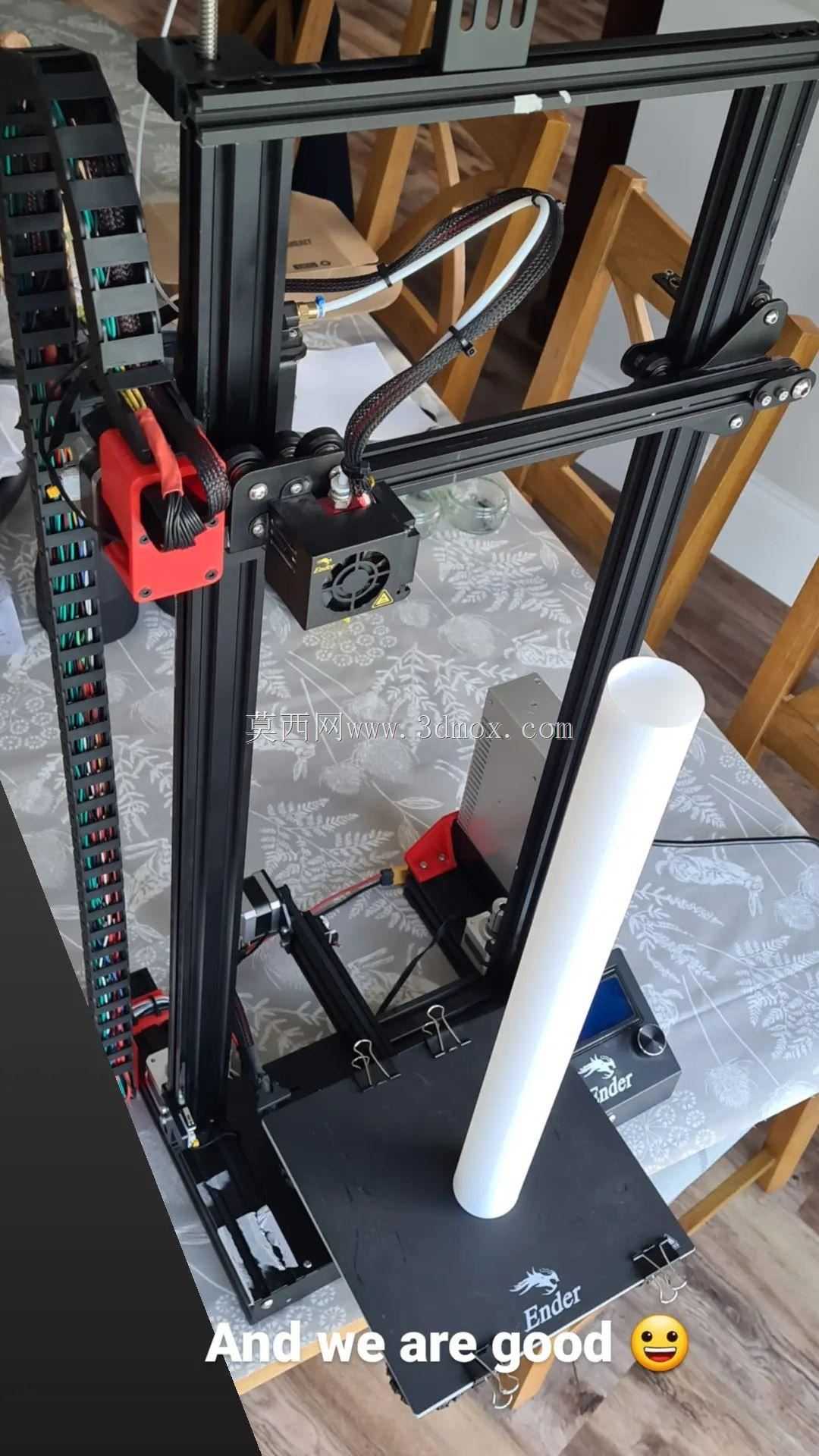 Creality Ender 3扩展650mm Z轴修改