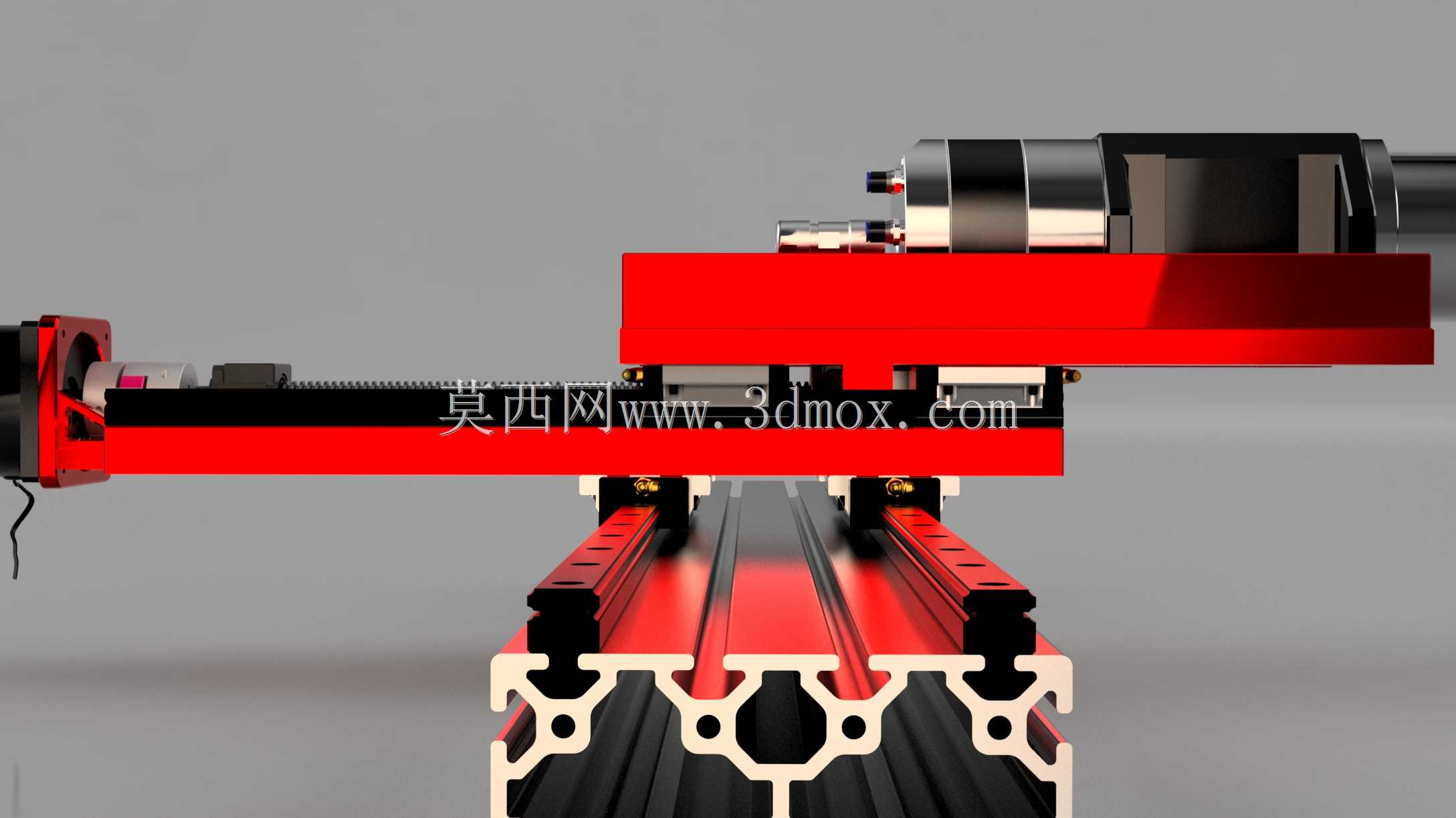 定制数控机床龙门架,Z轴行程240mm