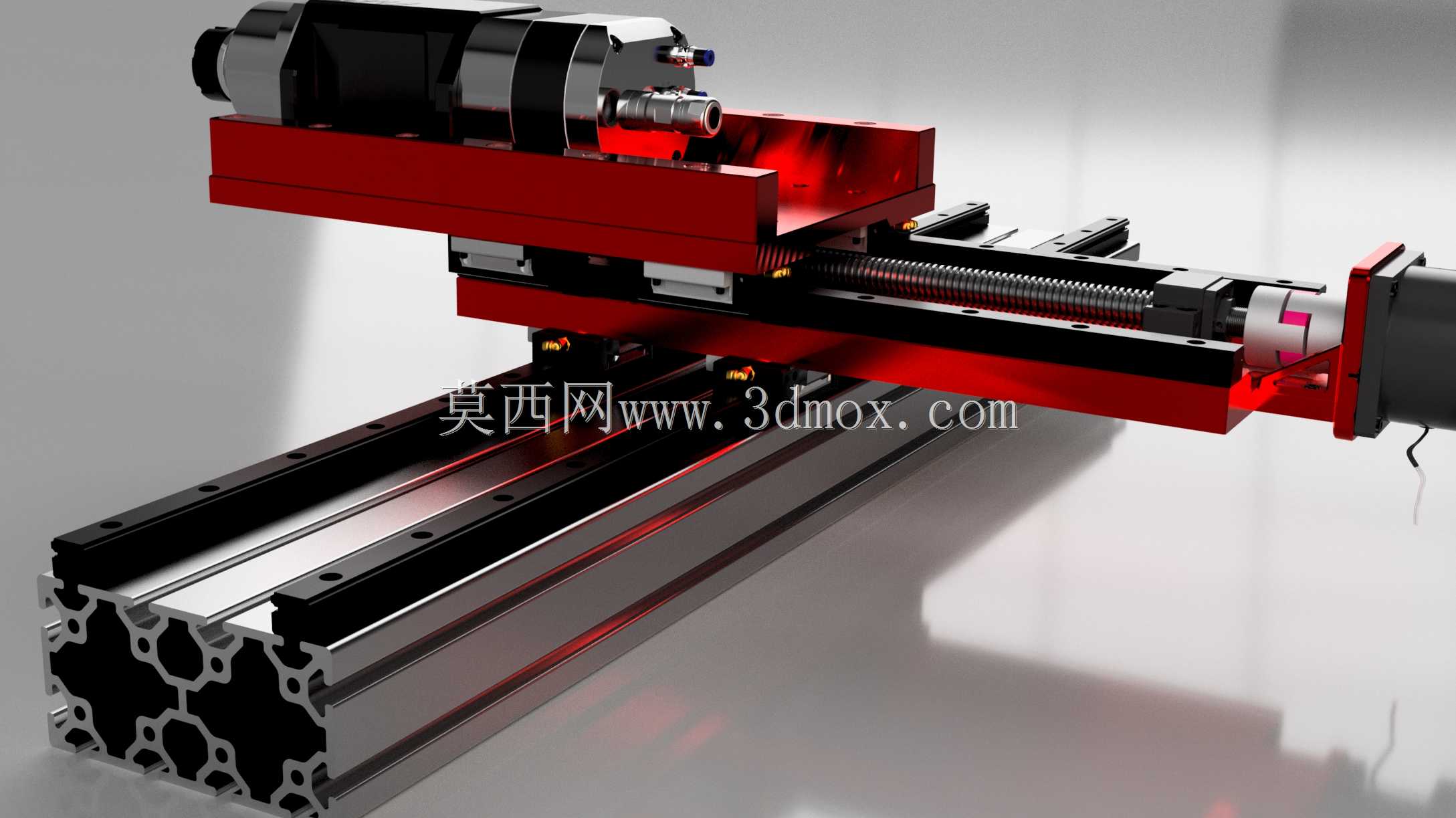 定制数控机床龙门架,Z轴行程240mm