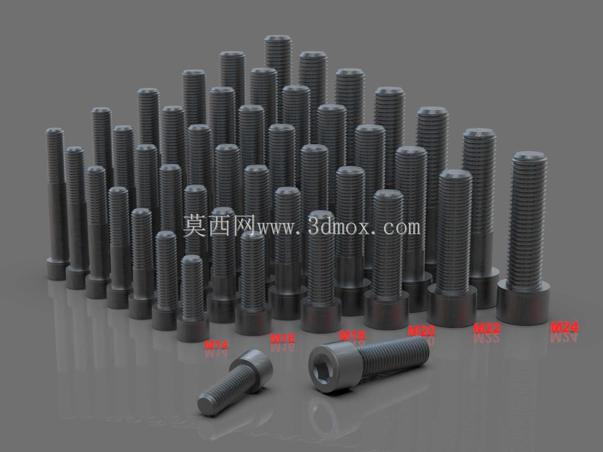 M14~M24内六角圆柱头螺钉