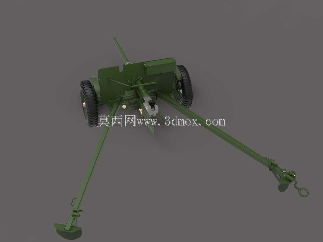 M3美国37mm反坦克炮WW2