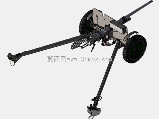 M3美国37mm反坦克炮WW2