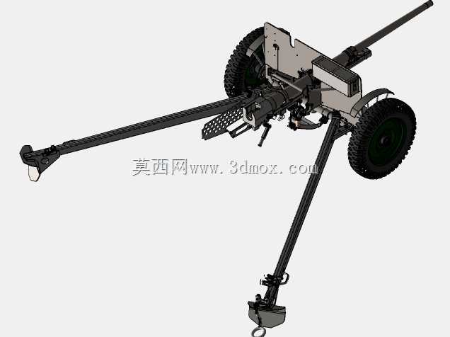 M3美国37mm反坦克炮WW2