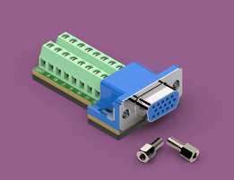 ��·contoctor vga db15 