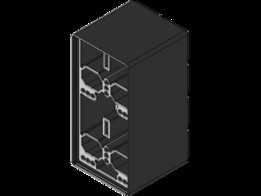Gridfinity MakerBot MethodX 挤出机支架