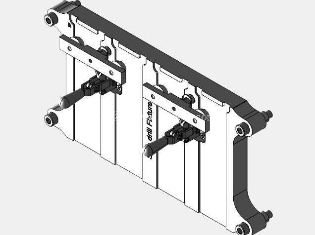 侧钻夹具x4