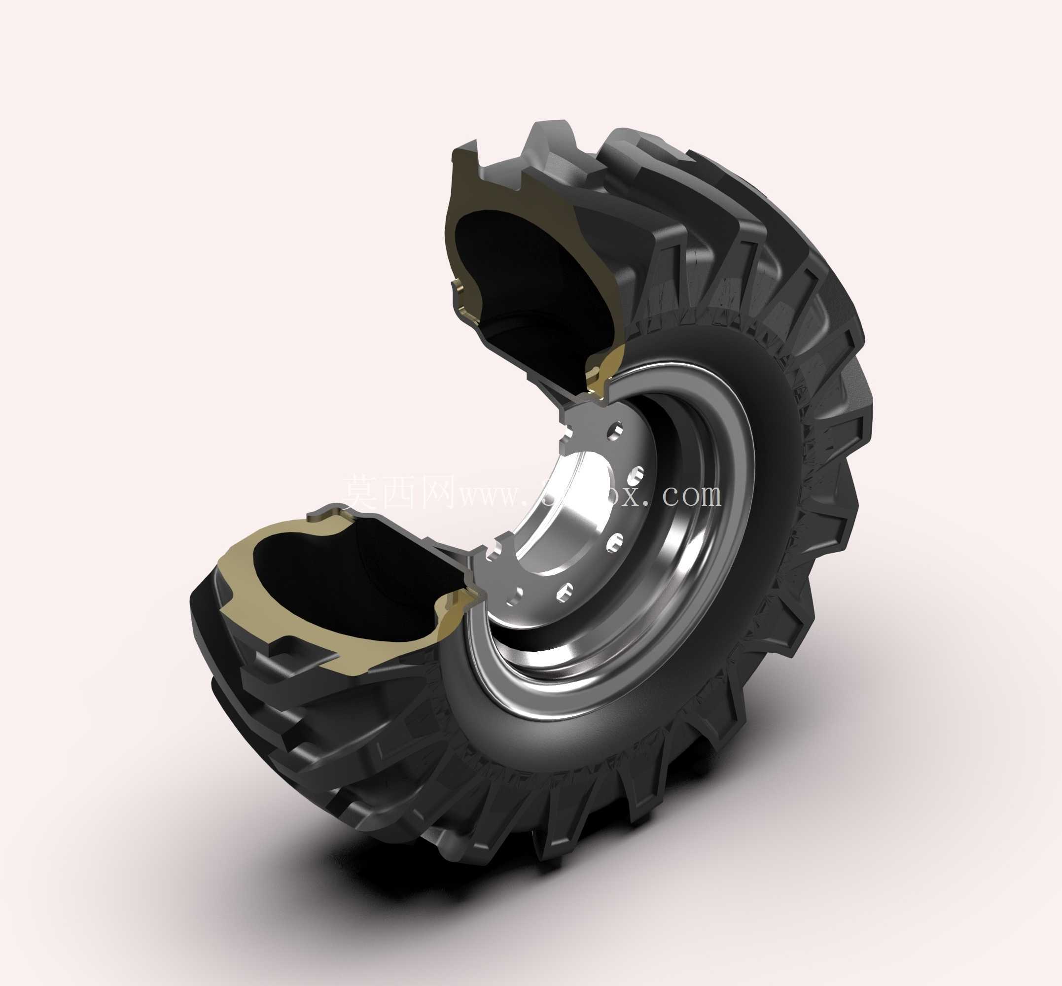  rueda retroexcavadora 