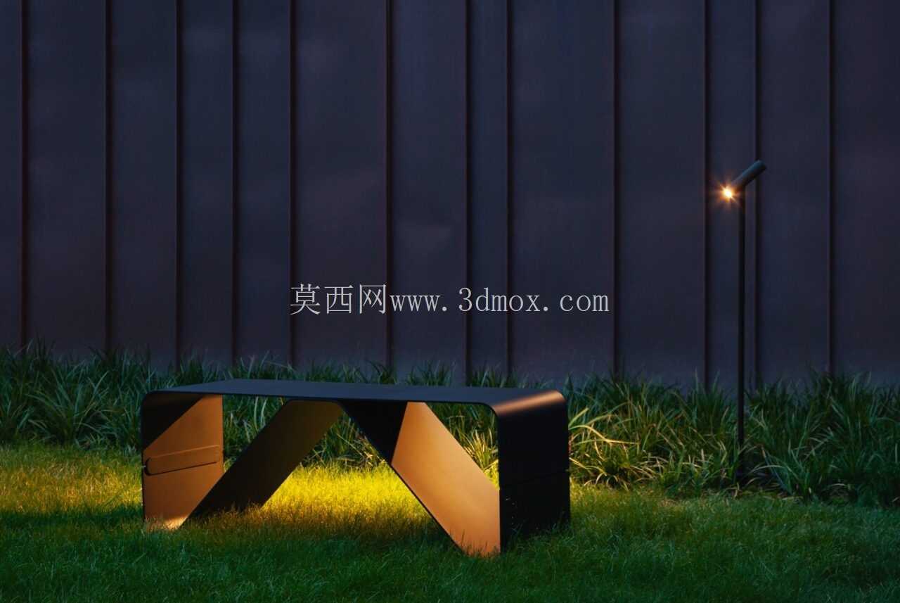 金属户外板凳