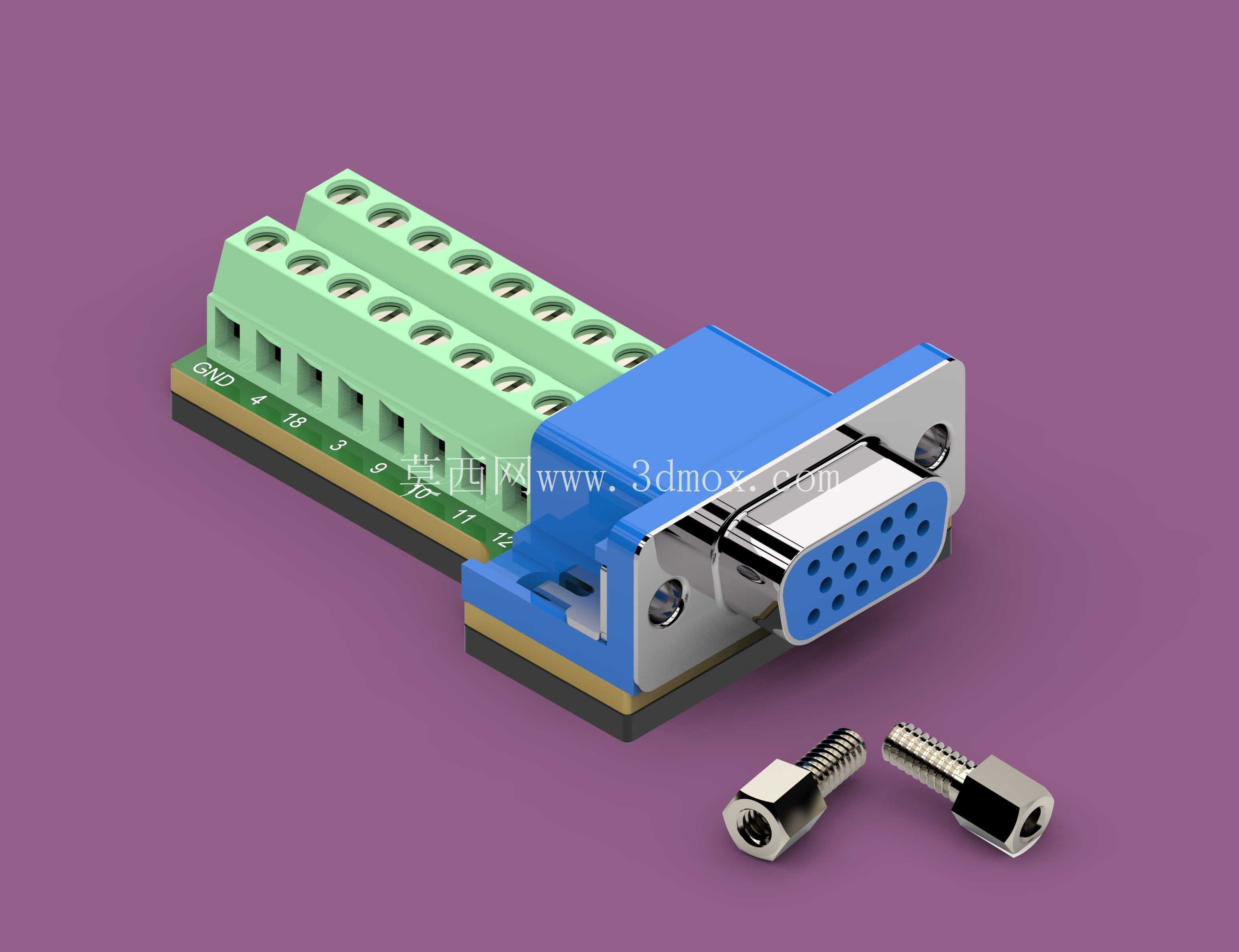 ��·contoctor vga db15 