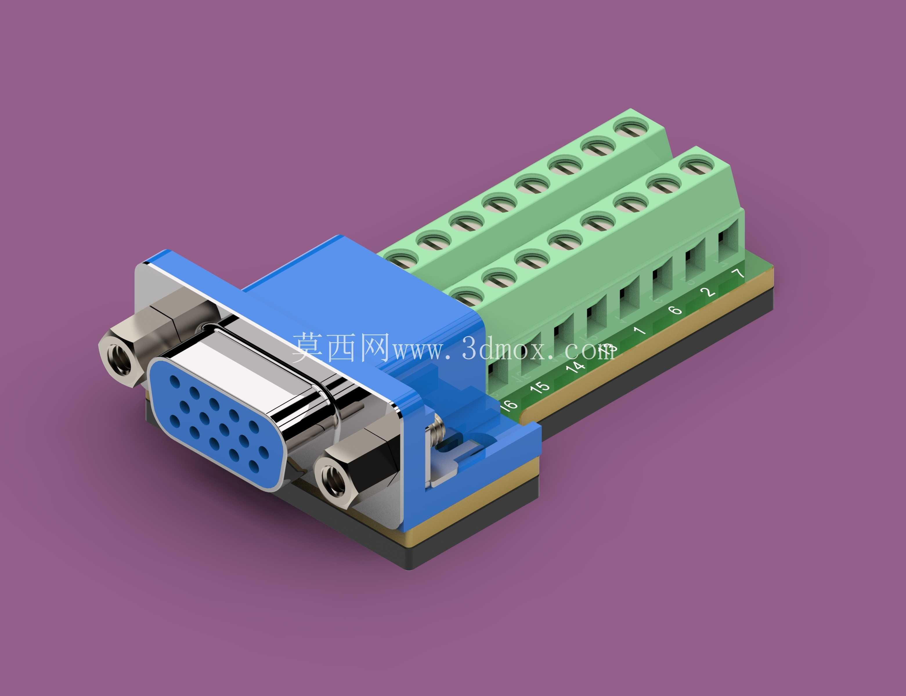 ��·contoctor vga db15 