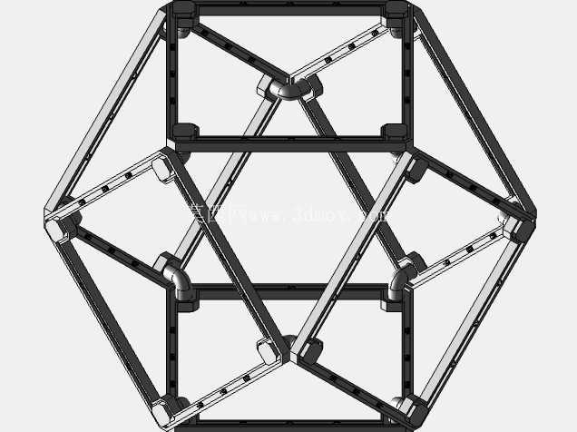 精益立方八面体模块