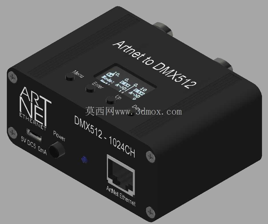  artnet to dmx -2�˿���̫���ڵ�