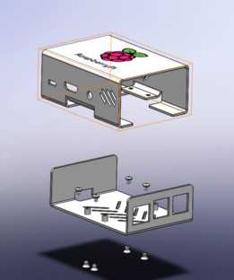  rasberry pi case 