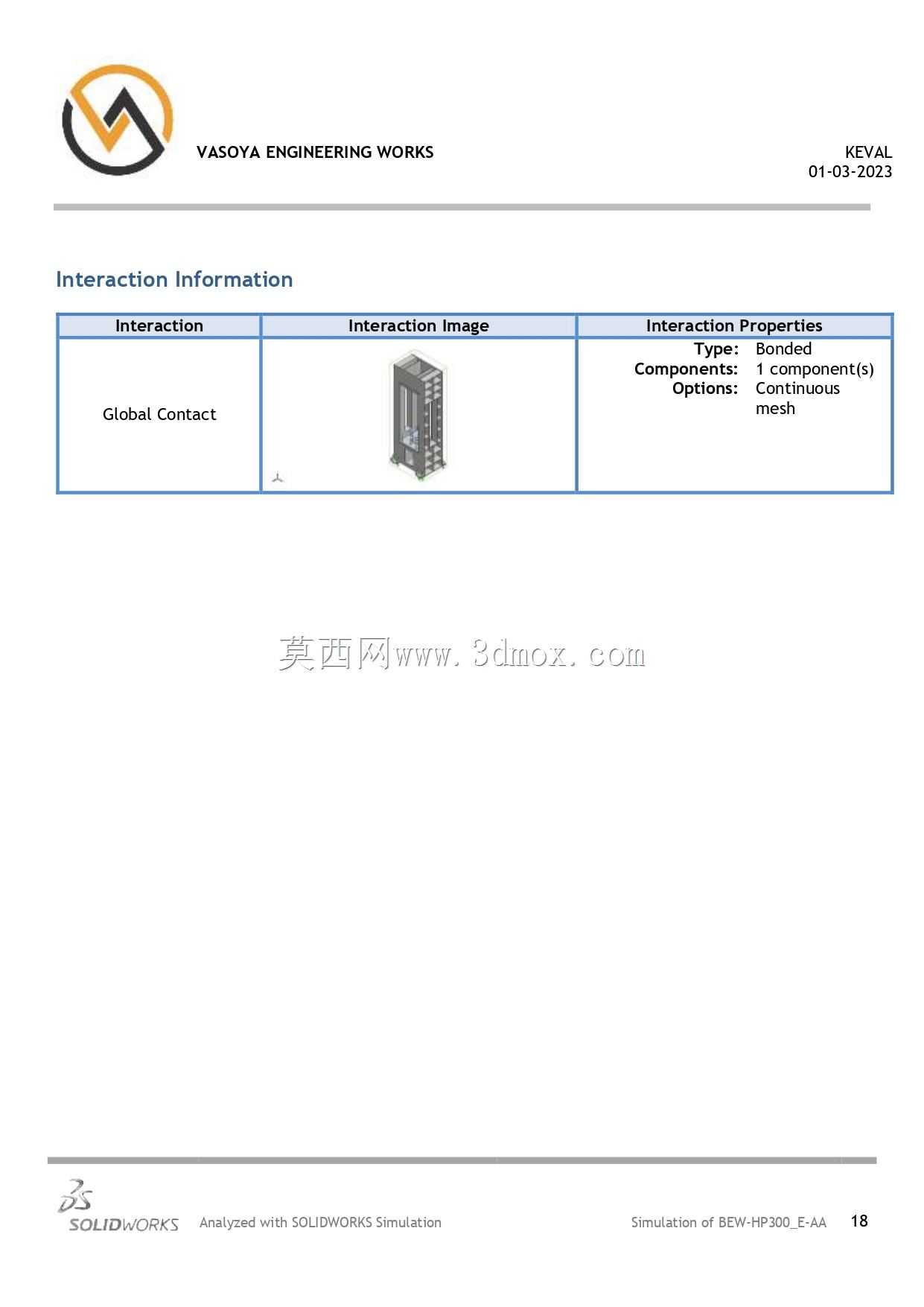 100至600吨容量液压压力和静态分析