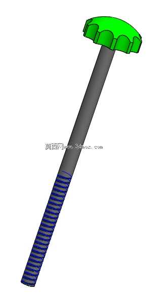 花螺钉型旋钮