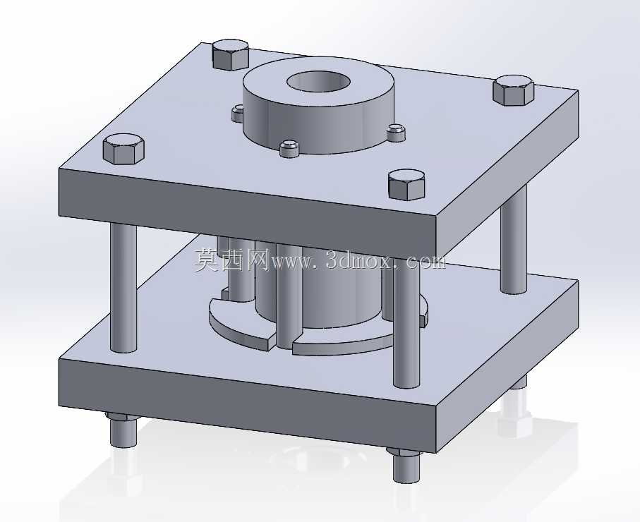 车床夹具组件(Solidwork)