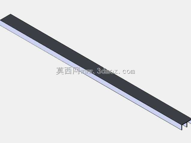 Perfil Superior Para portas de correr de MDF 15mm
