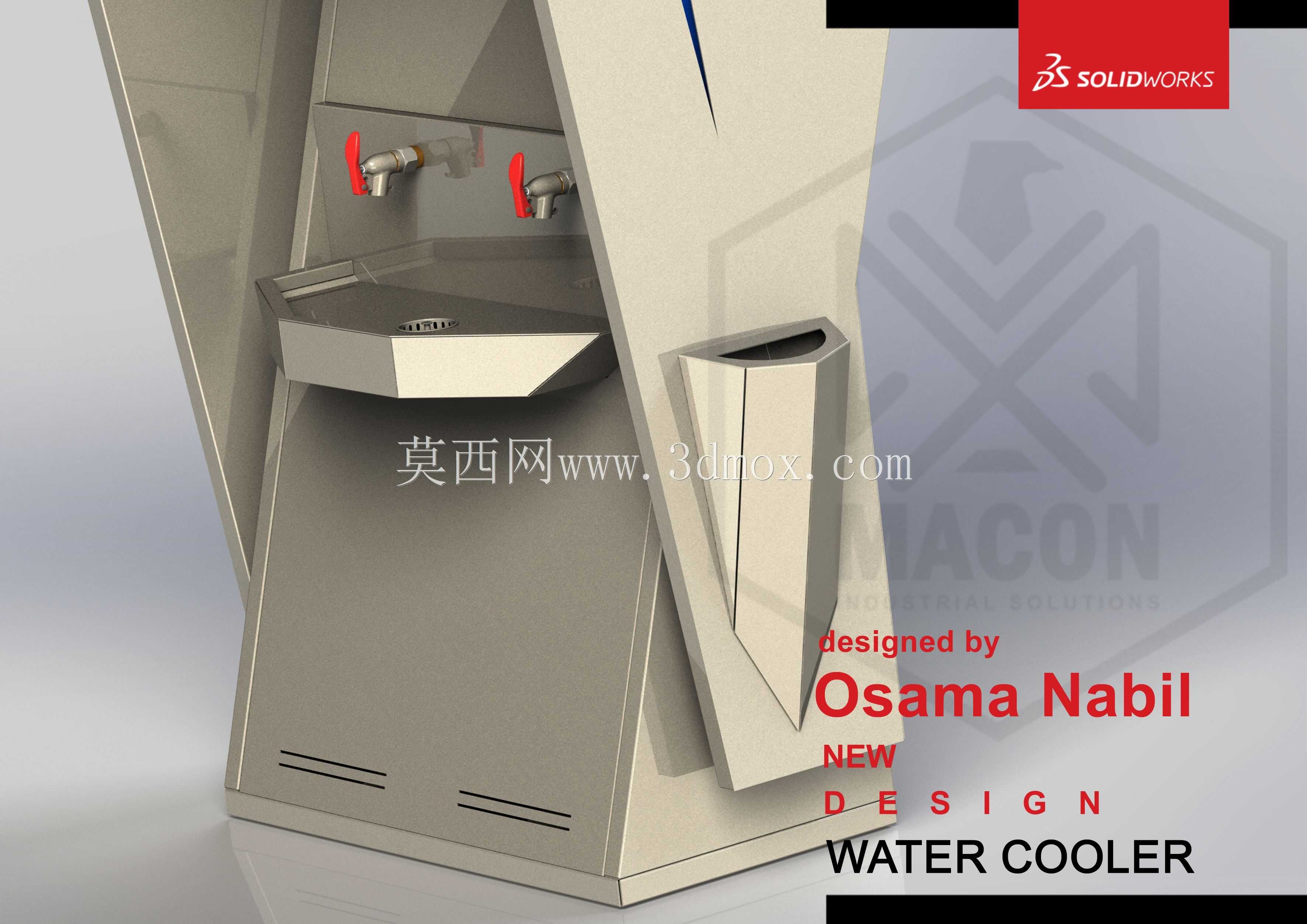 设计水冷却器