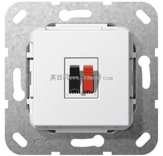 适用于 Gira 音频插头的 Dolby Surround 5.1 扬声器支架
