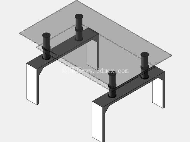 mesa tope en cristal 