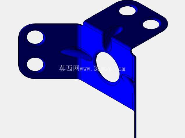 简单的钣金模型