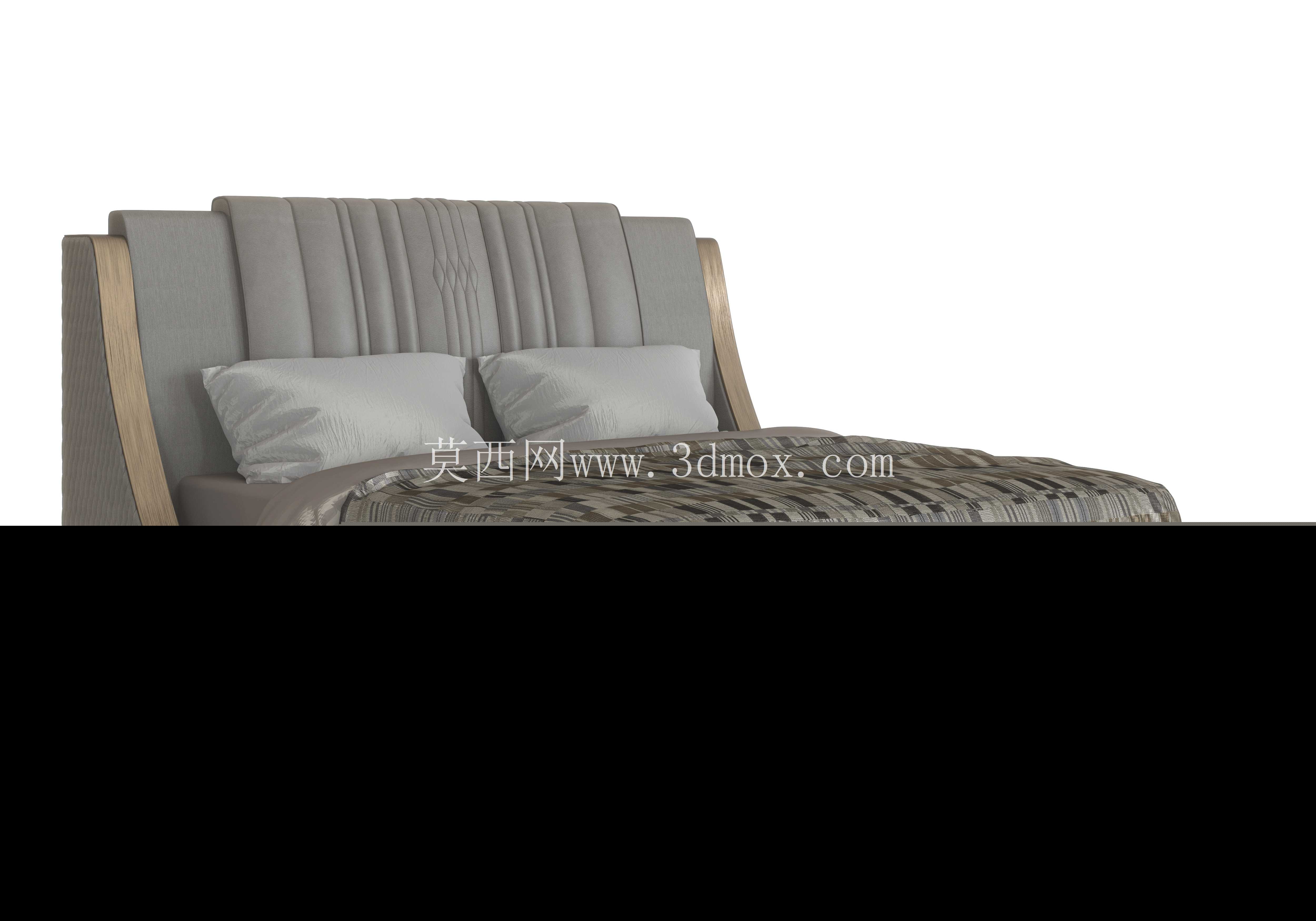 MODENESE 3D 模型的现代床