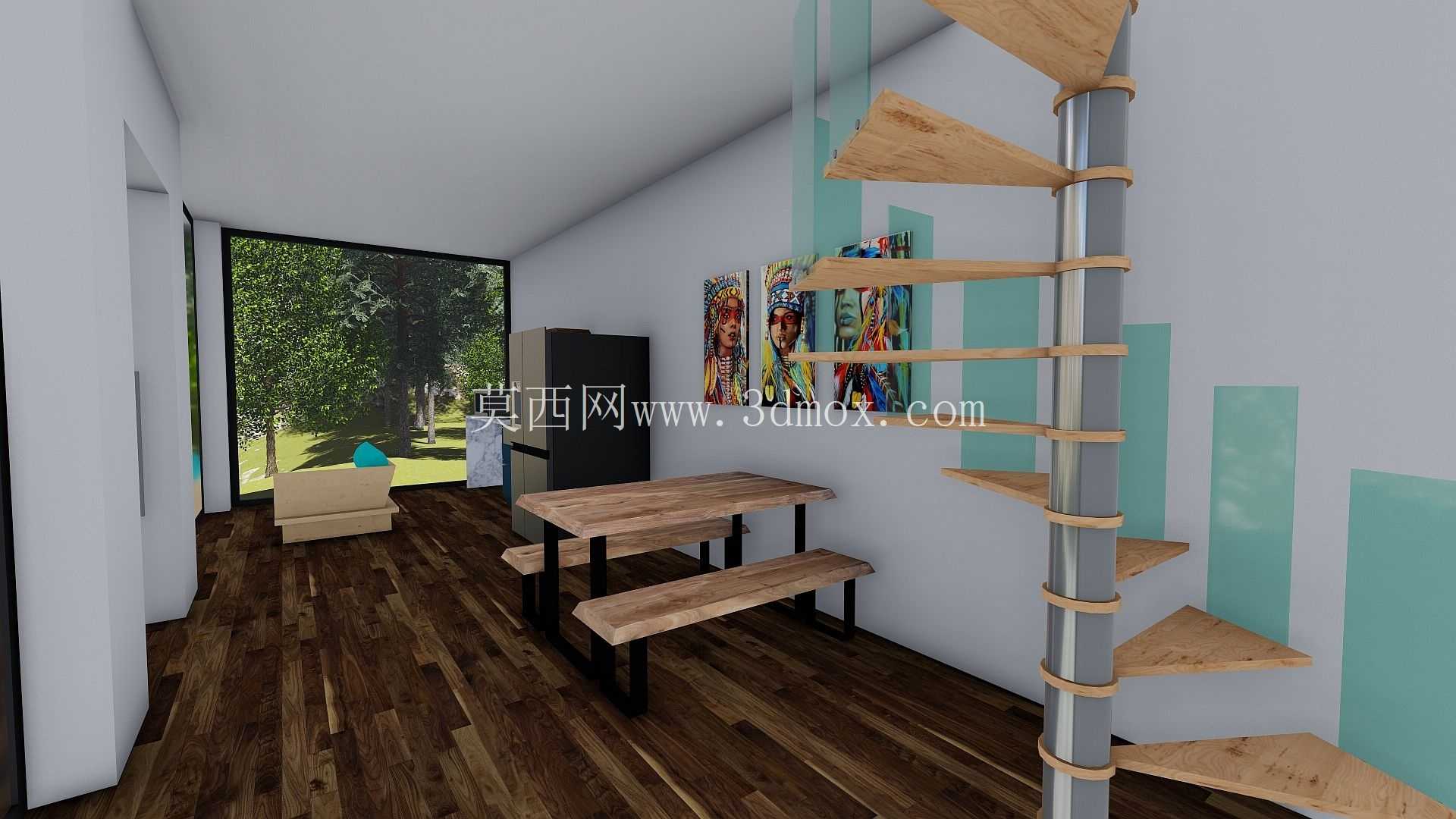 新型现代叠层住宅