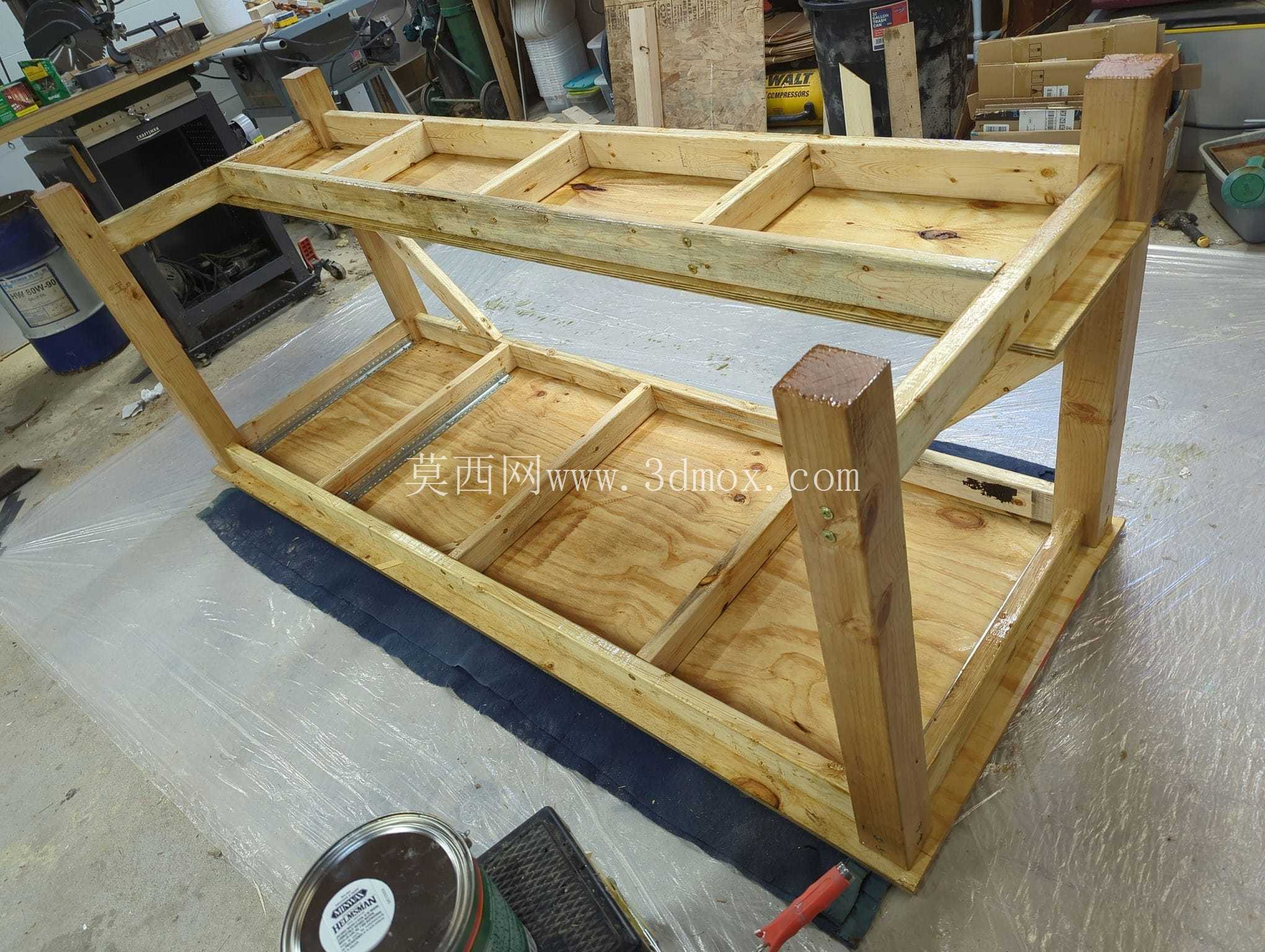 36 \“ x 96 \” Workbench