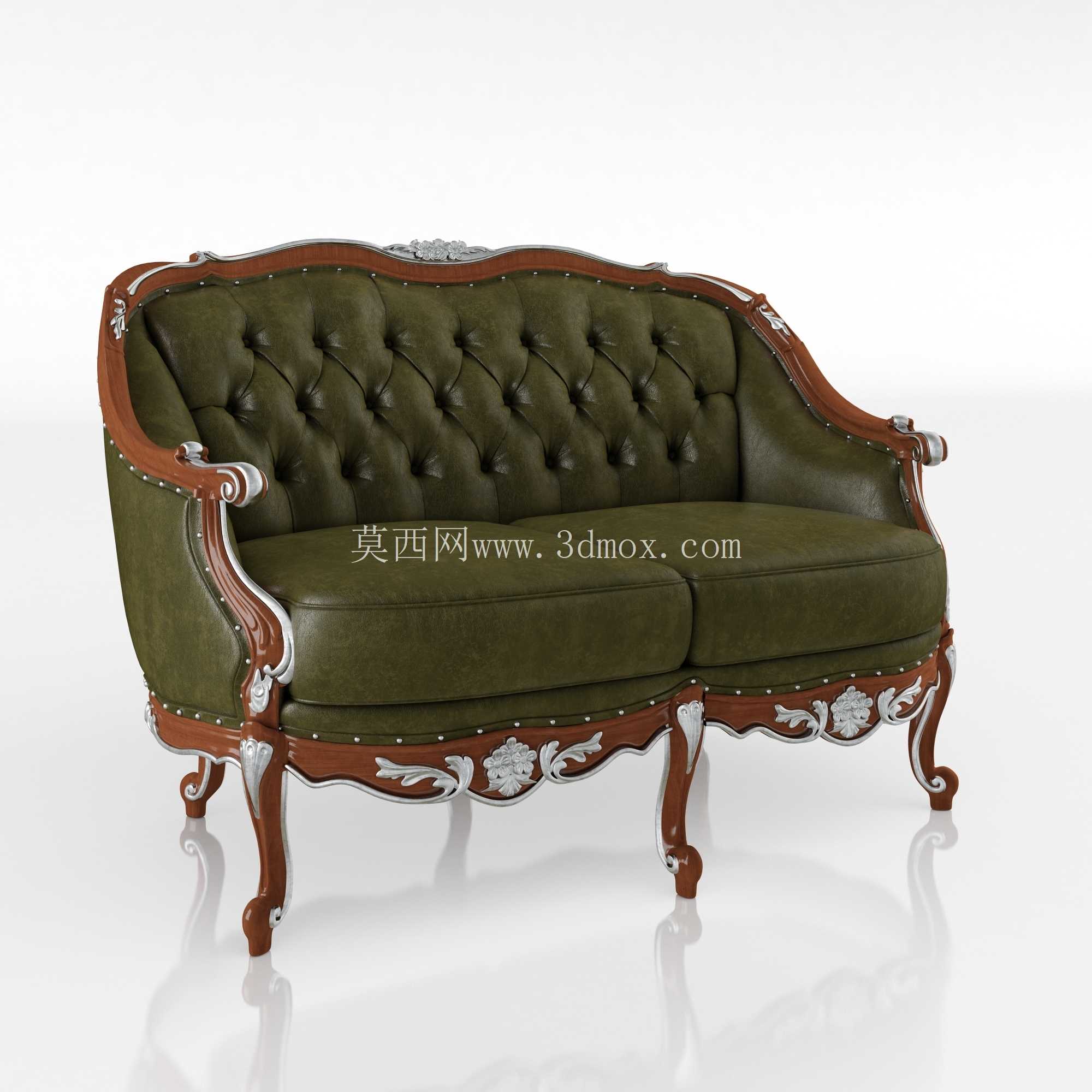 Modenese的Venetian Loveseat