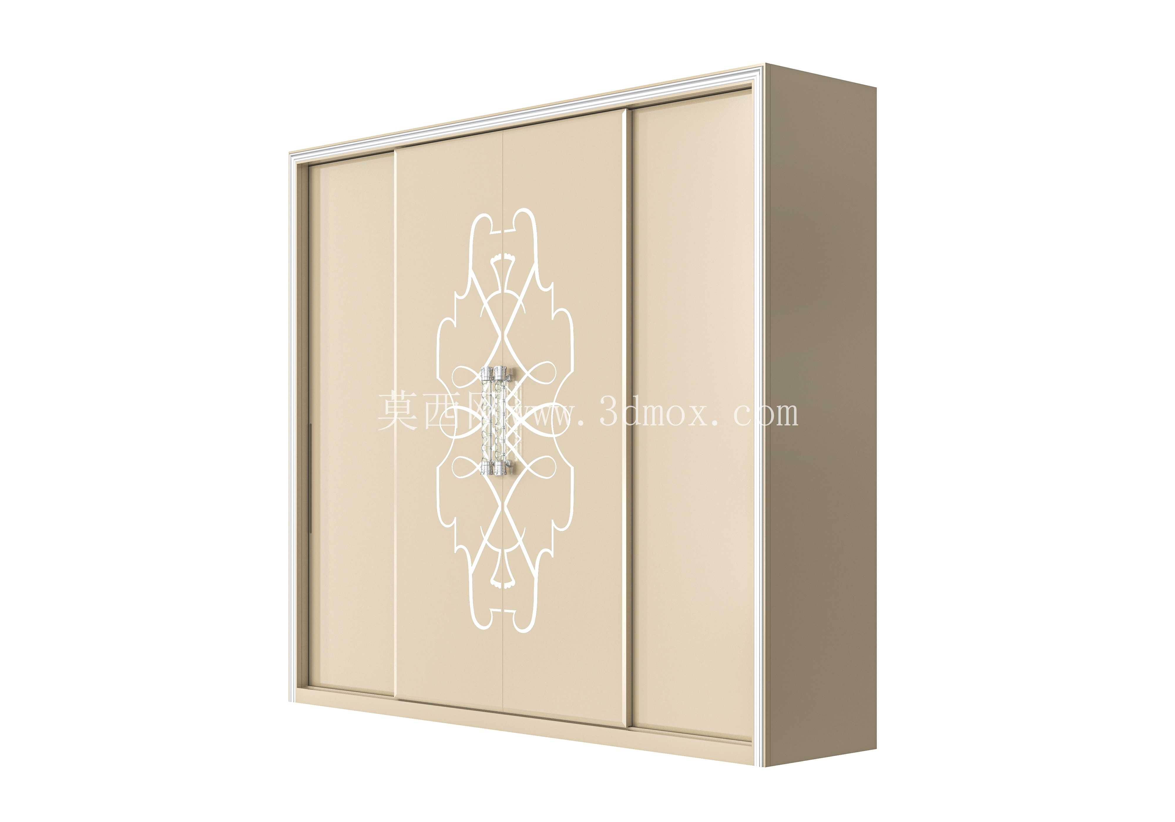 Modenese Luxury Interiors 设计的优雅现代衣柜
