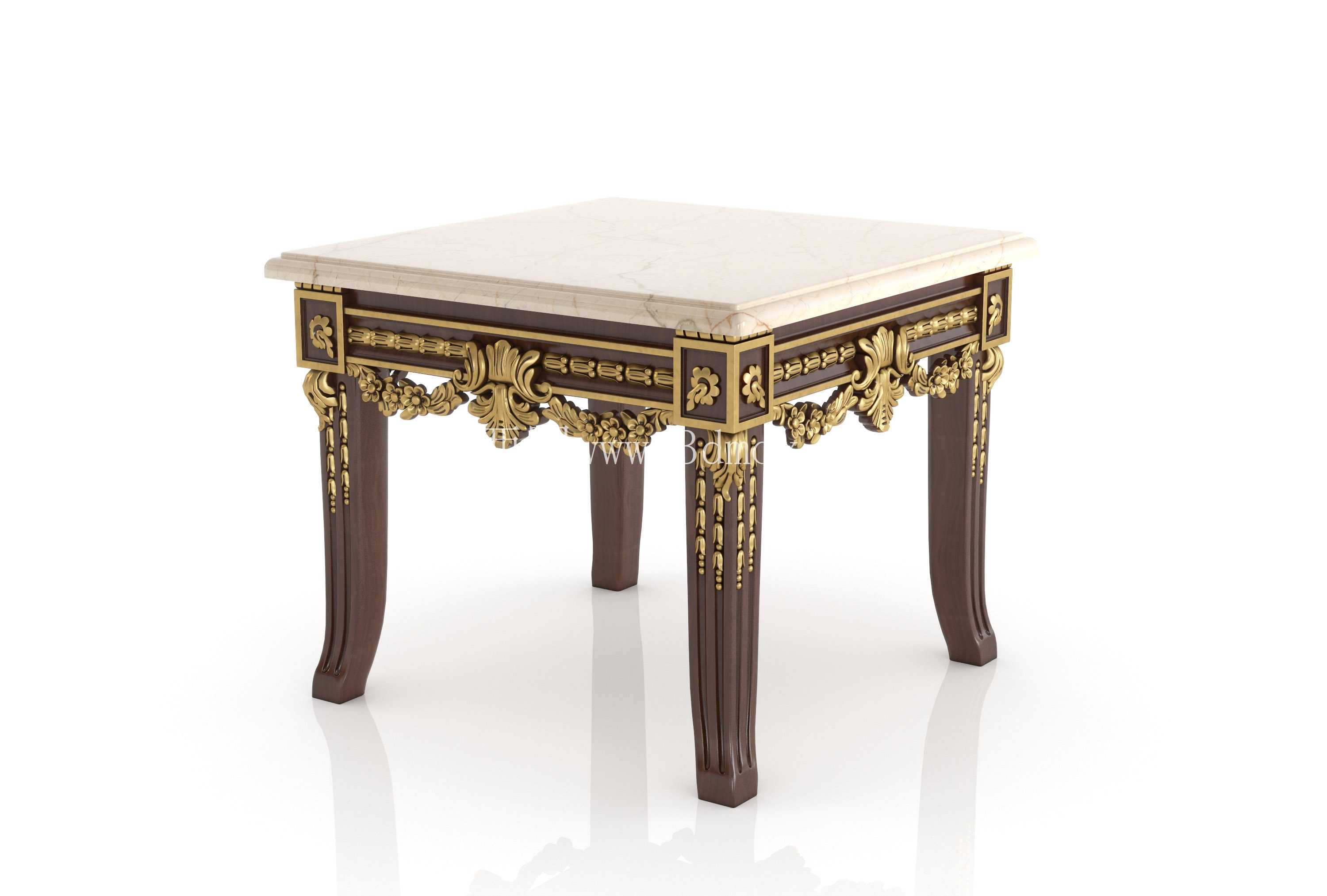 Modenese 手工雕刻边桌