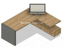  schreibtisch holz 