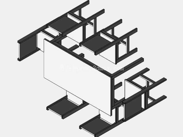 DWG000066 - CONJUNTO MESA 6 CADEIRAS