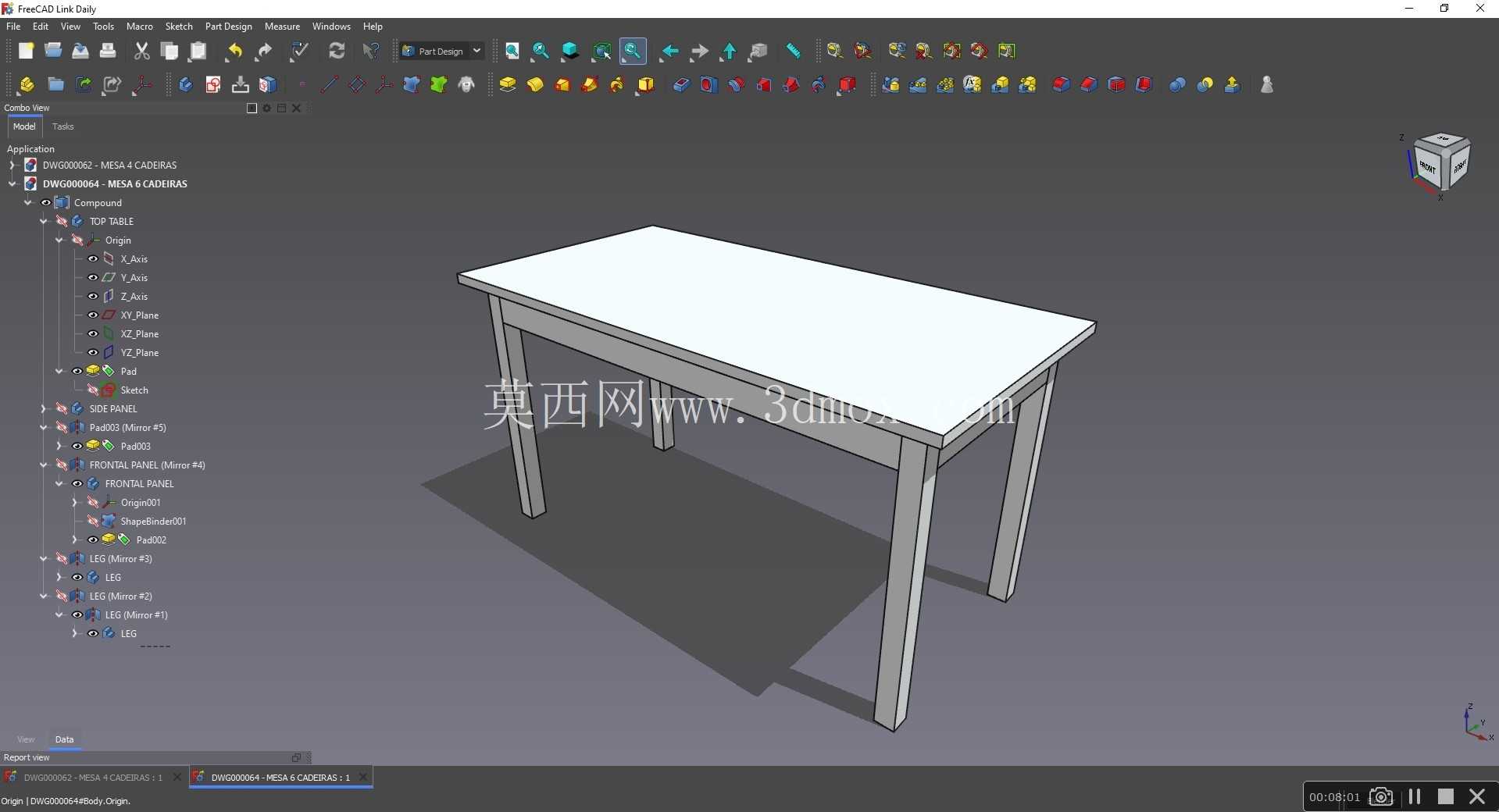 DWG000064 -Mesa 6 Cadeiras