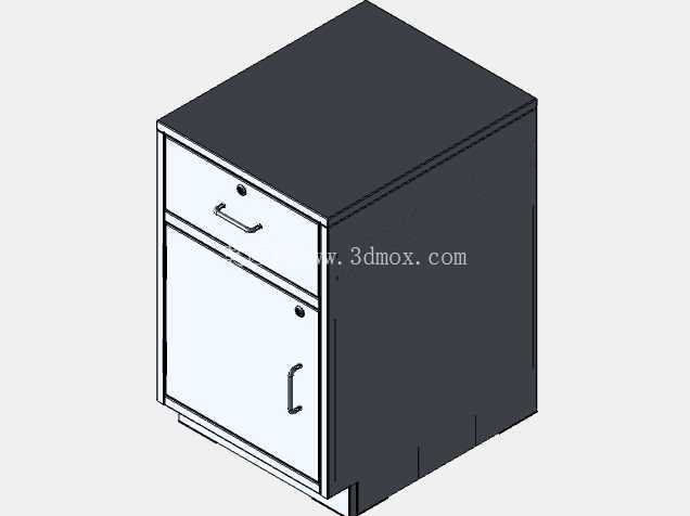 实验室家具柜一个抽屉一个百叶窗