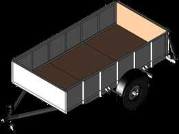 5X8多用途拖车