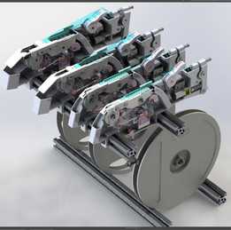 混合SMT Feeder STL零件-ABS材料或更好的材料。