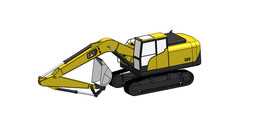 Pelleteuse 320 CAT
