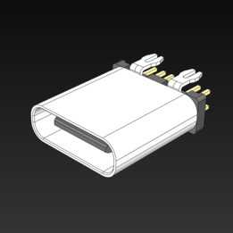 USB C��������ֱH=10mm